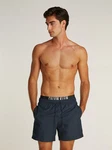 Calvin Klein Swimwear Badeshorts MEDIUM DOUBLE WB Hellblau/Dunkelblau/Blau