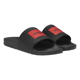 Timein_slid_ph Badepantolette mit weichem Textil-Innenfutter