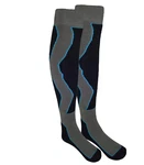 Hudson Kniestrümpfe Sport Winter Active Dunkelblau/Grau/Blau