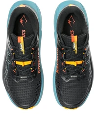 Asics GEL-TRABUCO Trailrunningschuh Hellblau/Dunkelgrau/Schwarz/Gelb/Mischfarben