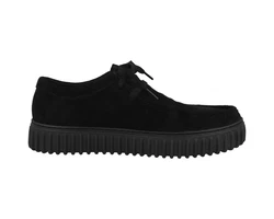 Clarks Schnürschuh Torhill Lo Schwarz