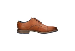 bugatti Halbschuhe Schnürschuh Braun/Beige/Hellblau