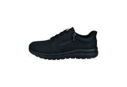 bugatti Schnürschuh Schwarz/Dunkelblau