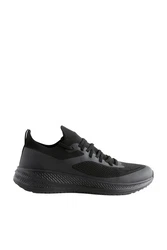 Next Strick-Turnschuhe Sneaker Schwarz