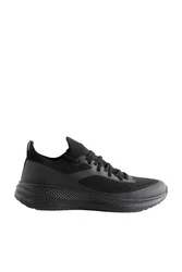 Next Strick-Turnschuhe Sneaker Schwarz
