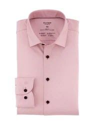 OLYMP Businesshemd Level Five Jerseyshirt Lila/Rosa