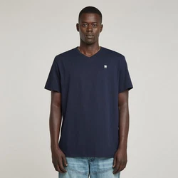 G-STAR T-Shirt Base Dunkelblau/Lila