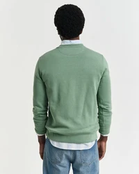 Gant Sweatshirt REG SHIELD C-NECK SWEAT Grün/Dunkelgrün/Hellgrün
