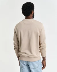 Gant Sweatshirt REG SHIELD C-NECK SWEAT Khaki/Beige/Braun
