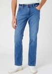 Wrangler Straight-Jeans Greensboro Thunder Blau/Hellblau