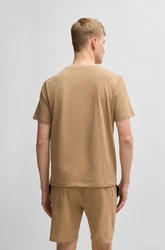 BOSS T-Shirt Mix&Match T-Shirt R Beige/Khaki/Braun