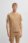 BOSS T-Shirt Mix&Match T-Shirt R Beige/Khaki/Braun