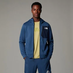 The North Face Fleecejacke MA Zip Fleece (2025) Dunkelblau/Hellblau/Blau