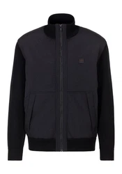 BOSS Jacke Style Kydalbrio Dunkelblau/Schwarz/Dunkelgrau