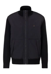 BOSS Jacke Style Kydalbrio Dunkelblau/Schwarz/Dunkelgrau