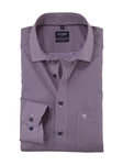 OLYMP Businesshemd Luxor modern fit Lila/Dunkelblau/Rot/Dunkelrot/Rosa