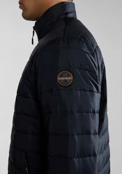Napapijri Steppjacke Acalmar 6 dunkelbraun/schwarz/wei (041)