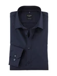 OLYMP Businesshemd No 6 Dunkelblau/Hellblau