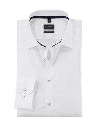 OLYMP Businesshemd No 6 Creme/Weiß