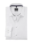 OLYMP Businesshemd No 6 Creme/Weiß