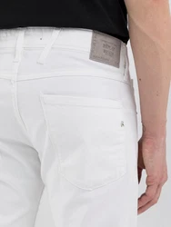 Replay Slim-fit Jeans Anbass Weiß/Creme