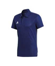 adidas Performance T-Shirt Core 18 ClimaLite Poloshirt Dunkelblau/Blau