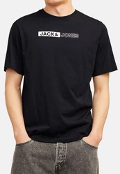 Jack & Jones T-Shirt Corp 3er Pack Schwarz