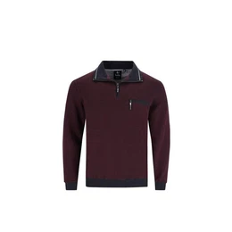 Sweatshirt bordeaux (1-tlg., keine Angabe)