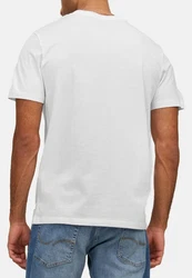 Jack & Jones T-Shirt 3er Pack Organic Basic Grau/Weiß/Hellgrau