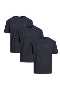 Jack & Jones T-Shirt 3er Pack Star JJ Jack & Jones T-Shirt 3er Pack Star JJ