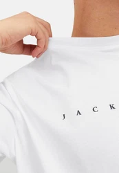 Jack & Jones T-Shirt 3er Pack Star JJ Hellblau