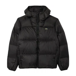 Lacoste Daunenjacke Puffer Down Jacket Schwarz