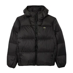 Lacoste Daunenjacke Puffer Down Jacket Schwarz