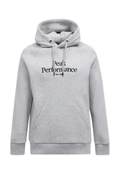 Peak Performance Kapuzensweatshirt Original Hood Grau/Lila/Silber/Hellgrau/Weiß