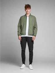 Jack & Jones Cargohose Paul Flake Schwarz