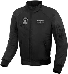Bogotto Allwetterjacke Boston Motorrad Textiljacke Dunkelblau/Schwarz/Weiß/Dunkelgrau/Grau
