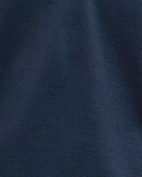 Barbour Strickpullover Troyer Tain Dunkelblau/Blau