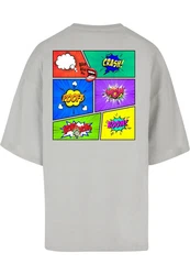 Merchcode T-Shirt Book Comic Huge Tee Grau