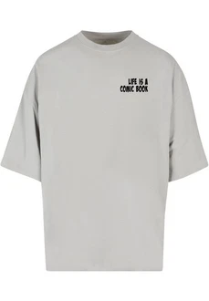 Merchcode T-Shirt Book Comic Huge Tee Grau