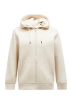 Peak Performance Kapuzensweatshirt Original Small Logo Zip Hood Beige/Khaki