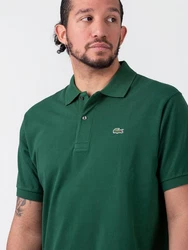 Lacoste Poloshirt Classic Fit Kurzarm Grün/Dunkelgrün