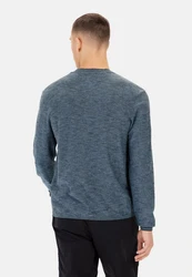 camel active Henleyshirt Hellblau/Grau/Dunkelblau/Blau
