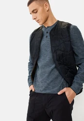 camel active Henleyshirt Hellblau/Grau/Dunkelblau/Blau