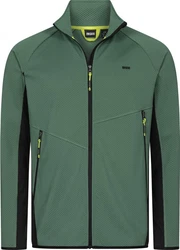 DEPROC Active Fleecejacke KAIKO CS Herren Midlayer Grün/Dunkelgrün
