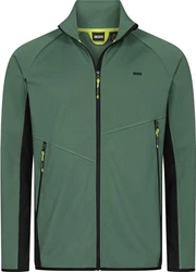 DEPROC Active Fleecejacke KAIKO CS Herren Midlayer Grün/Dunkelgrün