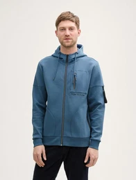 Sweatshirt Hoodie Sweatjacke mit Taschen
