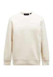 Peak Performance Fleecepullover Original Small Logo Crew Beige/Weiß/Khaki/Creme