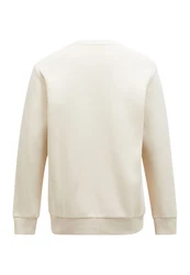 Peak Performance Fleecepullover Original Small Logo Crew Beige/Weiß/Khaki/Creme