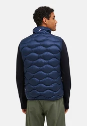 Peak Performance Daunenweste Helium Down Vest Dunkelblau/Blau/Hellblau