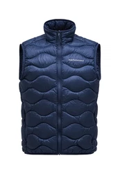 Peak Performance Daunenweste Helium Down Vest Dunkelblau/Blau/Hellblau